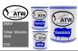 Preview: BMW, Silber Metallic Matt, 030: 1L Lackdose + 1L Klarlack + 500ml Härter - Set, von ATW Autoteile West.